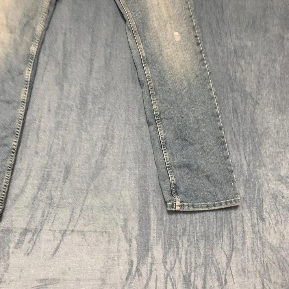Signature Levi Strauss S61 Relaxed Jeans Mens 30x32 Blue Denim Straight Leg